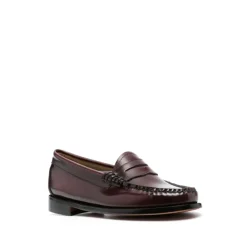 Loafers^G.H. Bass & Co. Burgundy Penny Loafer Flade Sko Rød
