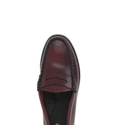 Loafers^G.H. Bass & Co. Burgundy Penny Loafer Flade Sko Rød