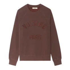 Sweatshirts|Striktrøjer & Sweatere<Zadig & Voltaire Burgundy Voltaire Paris Sweatshirt Rød