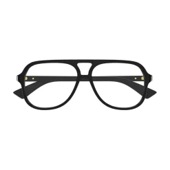 Briller<Bottega Veneta BV1417O 001 Eyeglasses Sort