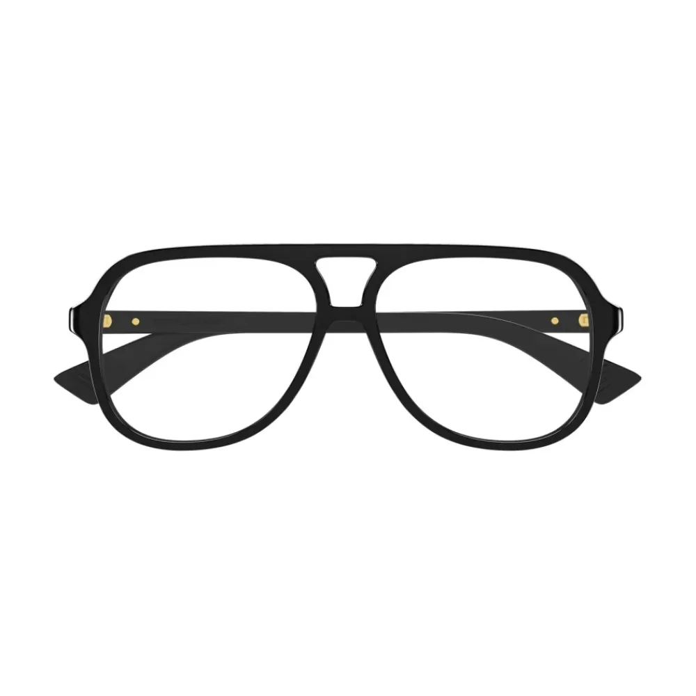 Briller<Bottega Veneta BV1417O 001 Eyeglasses Sort