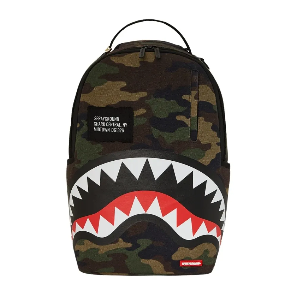 Rygsække<SPRAYGROUND Byrejse Rygsæk med Haj Design Multifarvet
