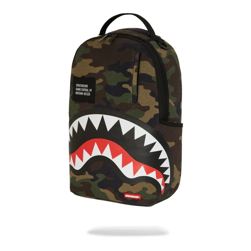 Rygsække<SPRAYGROUND Byrejse Rygsæk med Haj Design Multifarvet