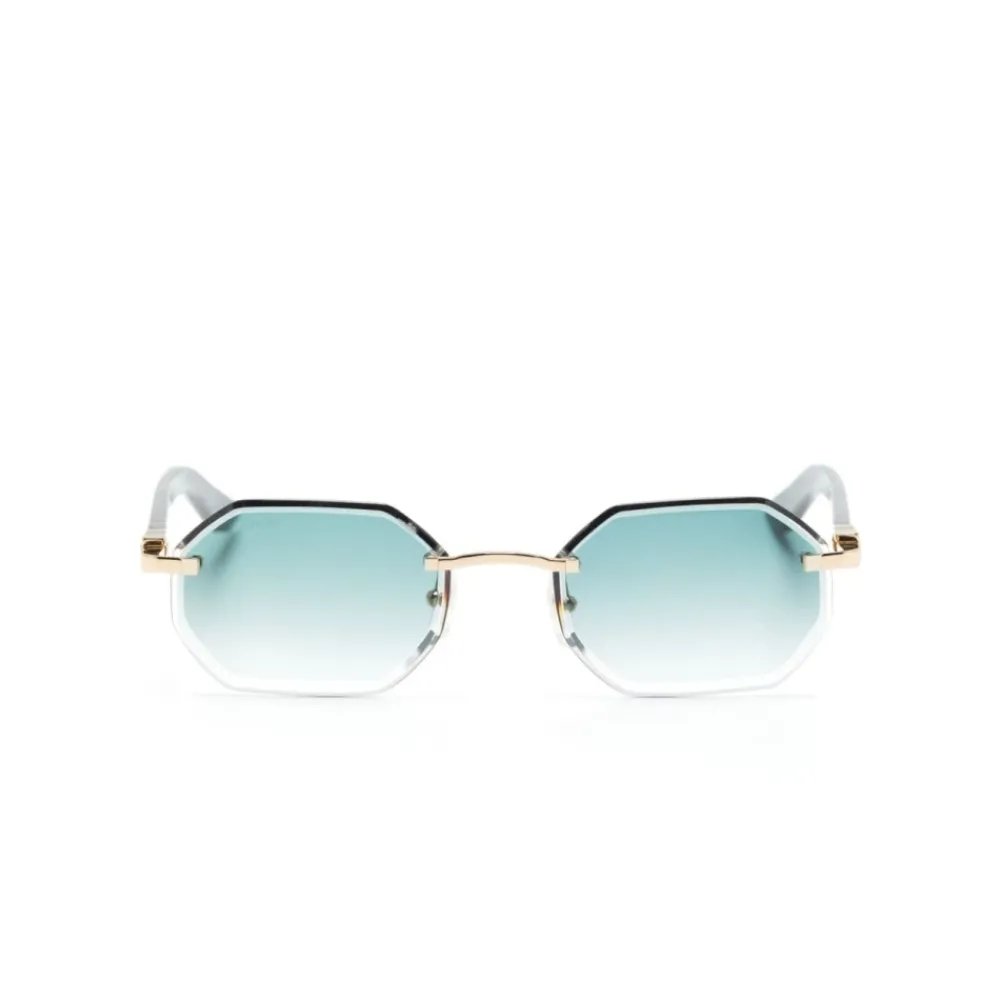 Solbriller<Cartier C Décor Solbriller Gul