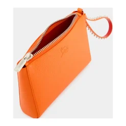 Clutch^Christian Louboutin Cabata Mini Pouch Orange
