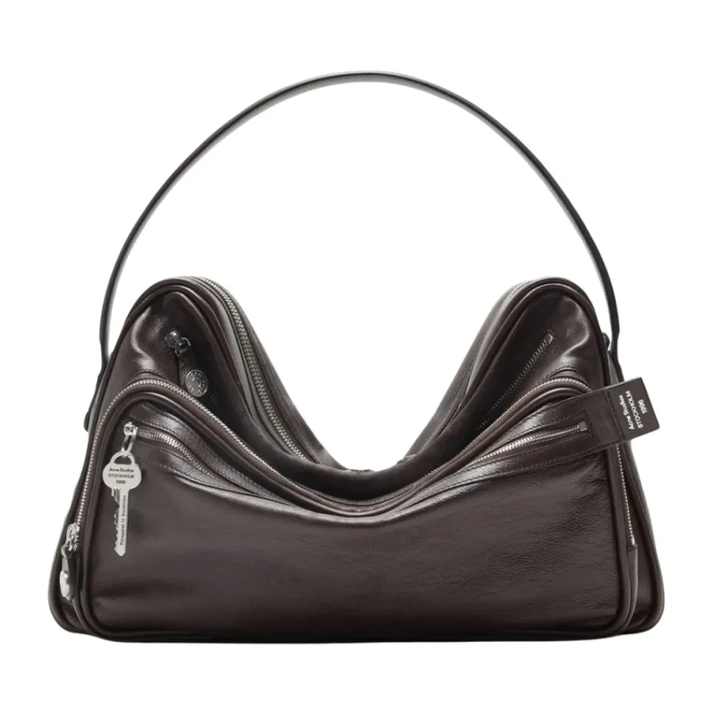 Skuldertasker<Acne Studios Camero Camera Chokolade Taske Brun