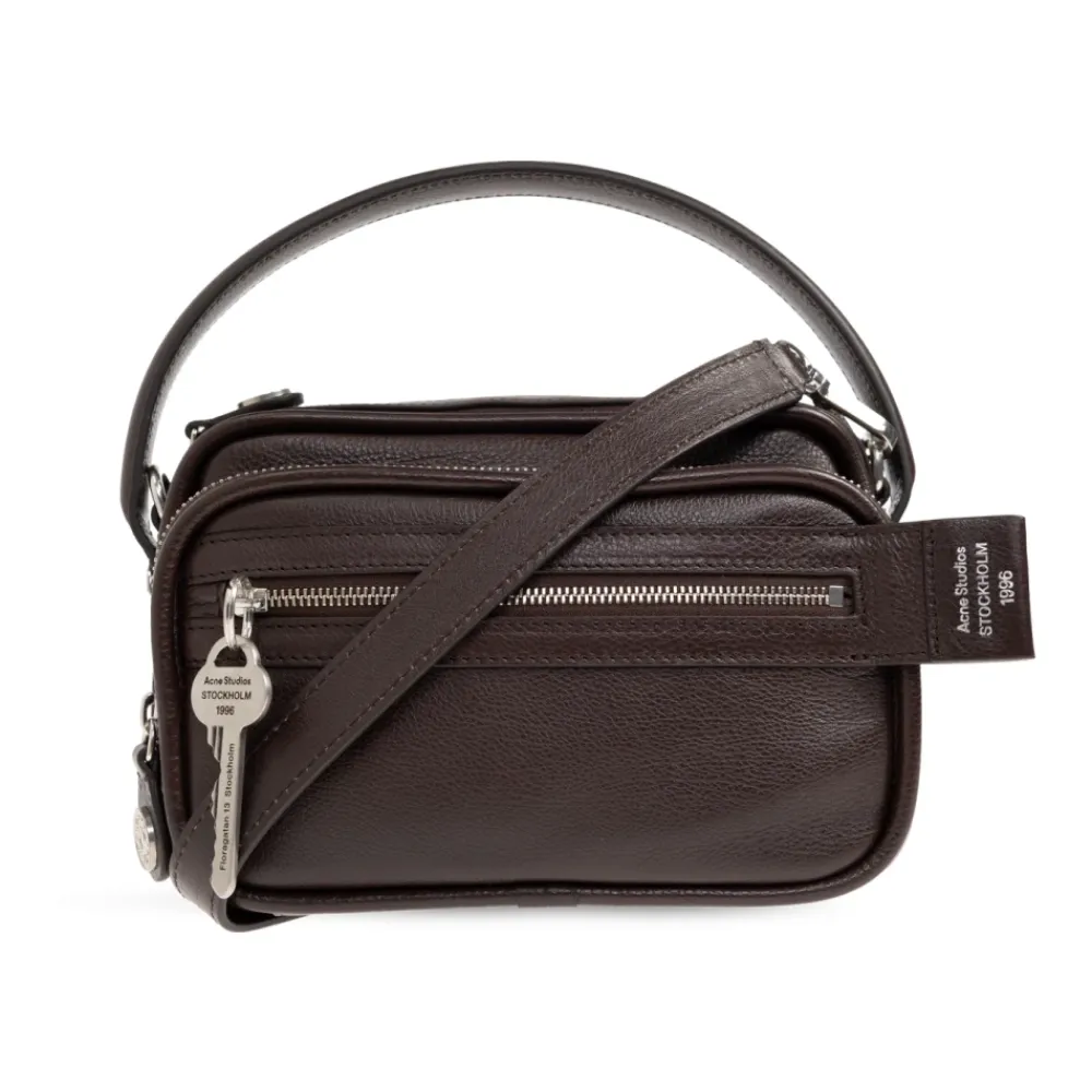 Tasker<Acne Studios Camero Kit Crossbody Taske Brun