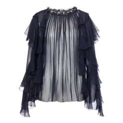 Bluser & Skjorter^Alberta Ferretti Camicia Blå