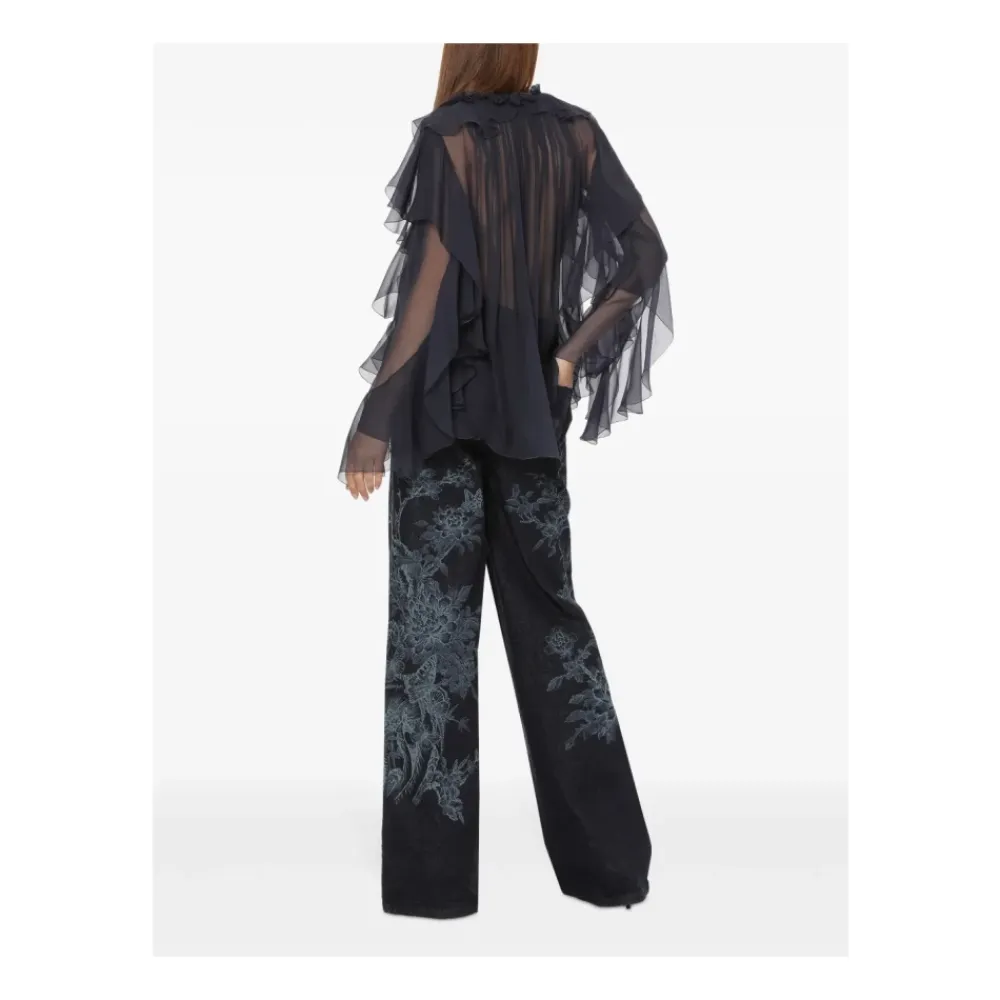Bluser & Skjorter^Alberta Ferretti Camicia Blå