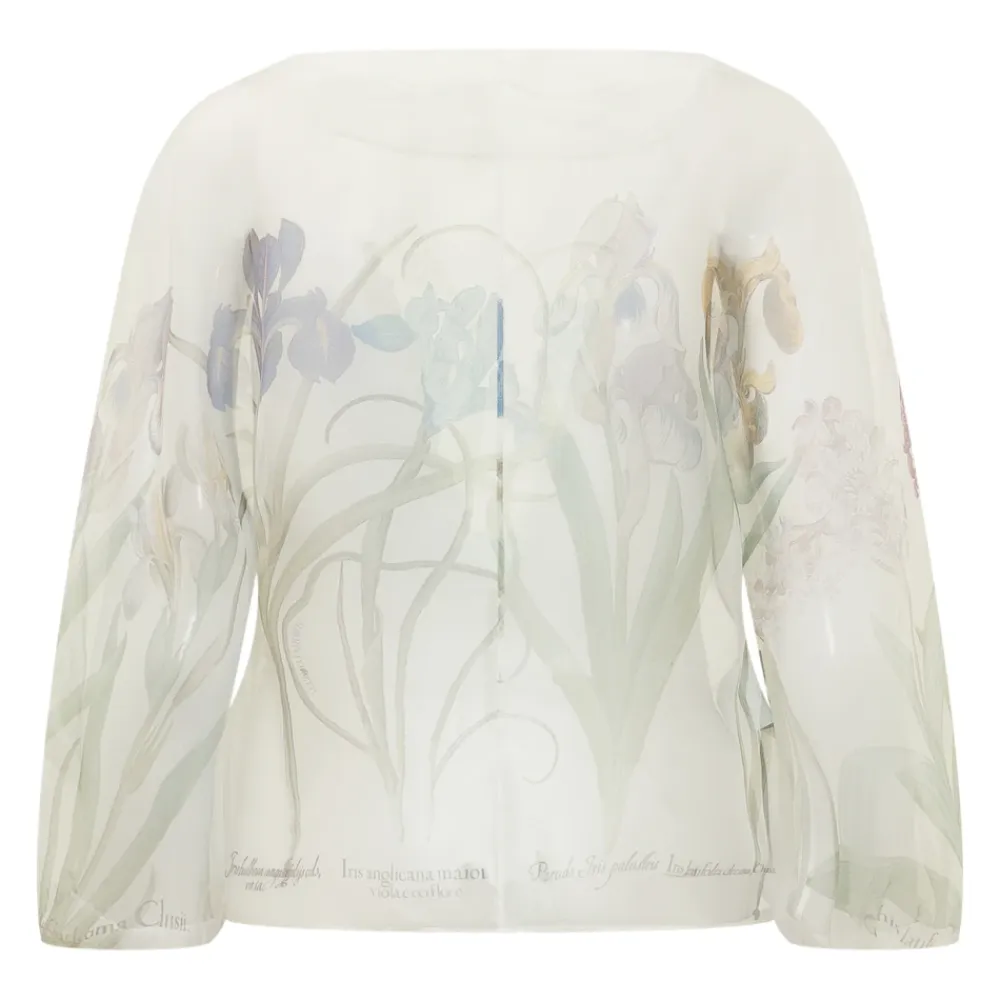 Bluser & Skjorter^Alberta Ferretti Camicia Organza Multifarvet