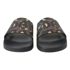 Sandaler<Dolce & Gabbana Camouflage Læder Slides Multifarvet