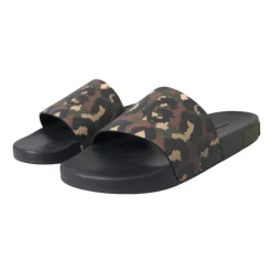 Sandaler<Dolce & Gabbana Camouflage Læder Slides Multifarvet