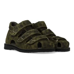 Sandaler<Angulus Camouflage Sandal med Logo og Velcro Grøn