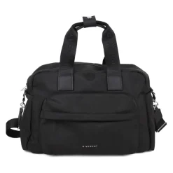 Tasker^Givenchy Canvas Logo Pusletaske Sort