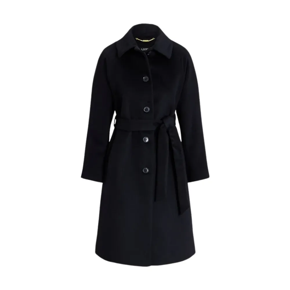 Frakker<Ralph Lauren Cappotto Monopetto Sort