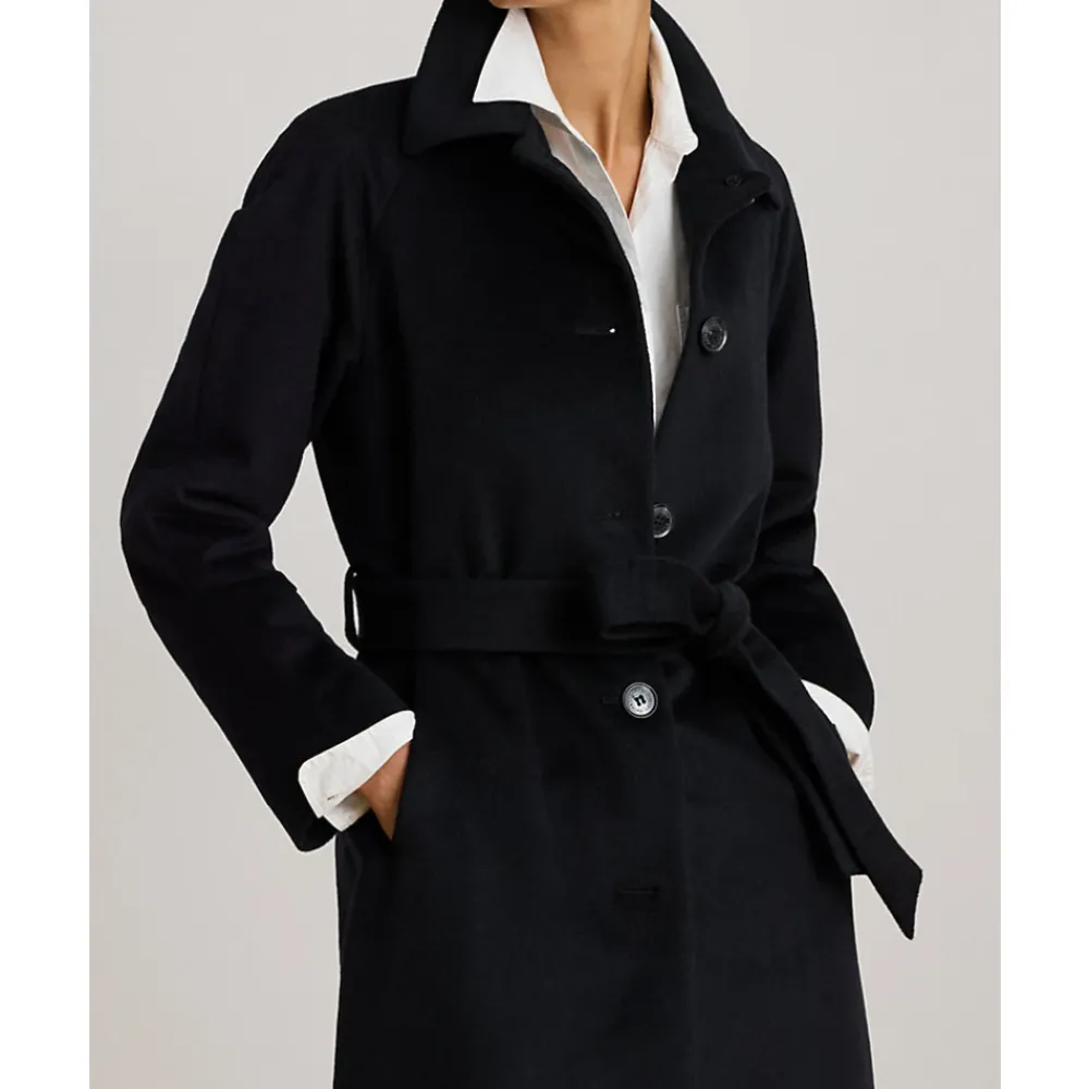 Frakker<Ralph Lauren Cappotto Monopetto Sort