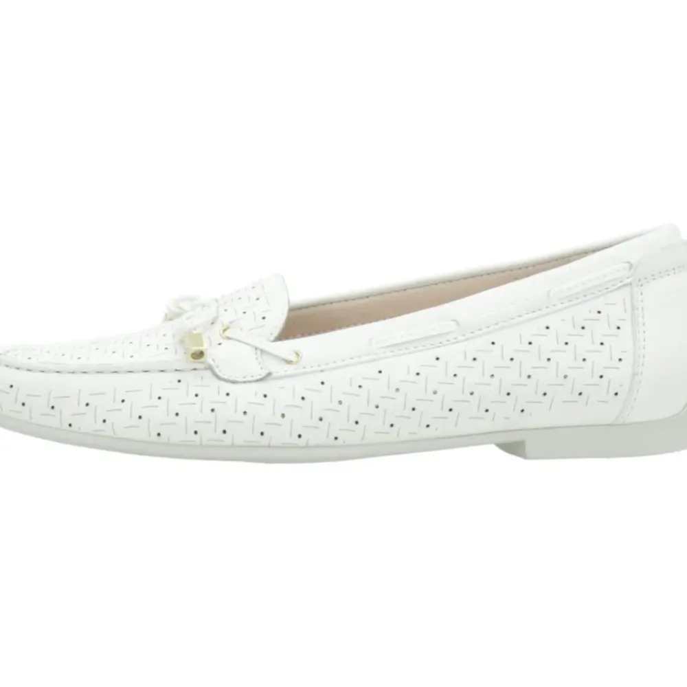 Loafers^STONEFLY CAPRI III 1 NAPPA LTH Hvid