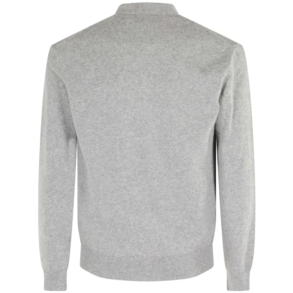 Strik<Comme des Garçons Play Cardigan Grå