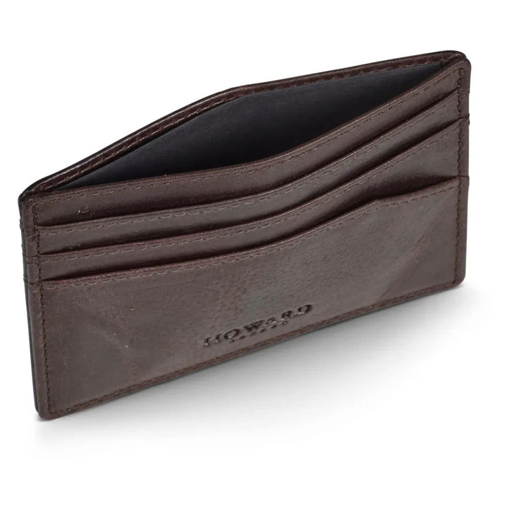 Punge & Kortholder^Howard London Cardwallet Archer Brun