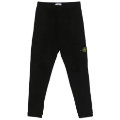 Bukser<Stone Island Cargo Jogger Bukser Sort