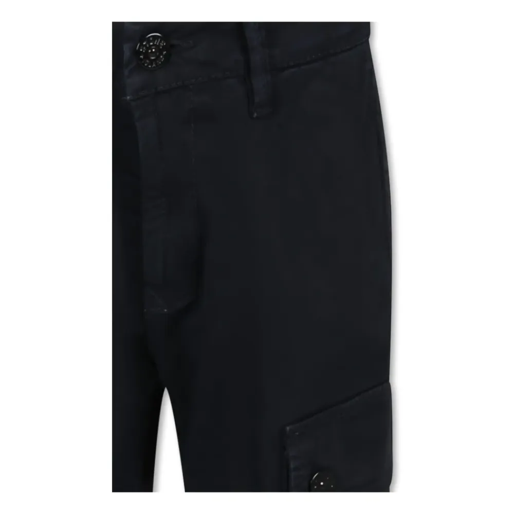 Underdele^Stone Island Cargo Skinny Bukser Blå
