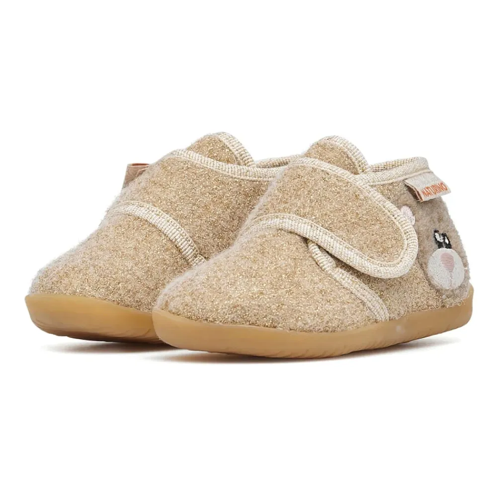Hjemmesko<Naturino Carillon Slippers Beige