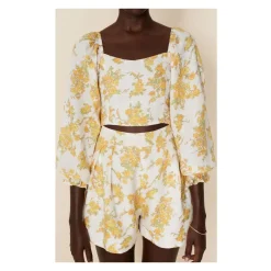 Bluser & Skjorter<Faithfull the brand Carmody Linen Top Multifarvet