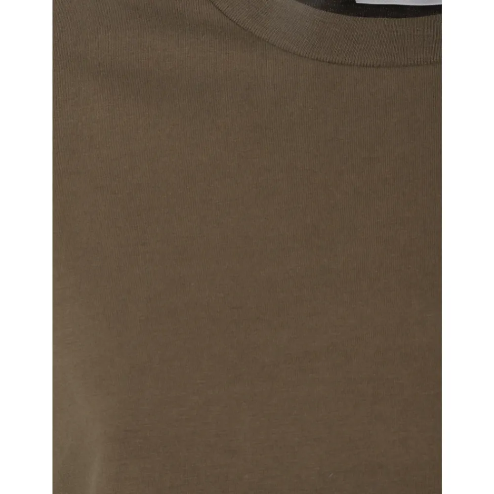 T-Shirts<The Frankie Shop Carrington Padded Shoulder Tee Grøn