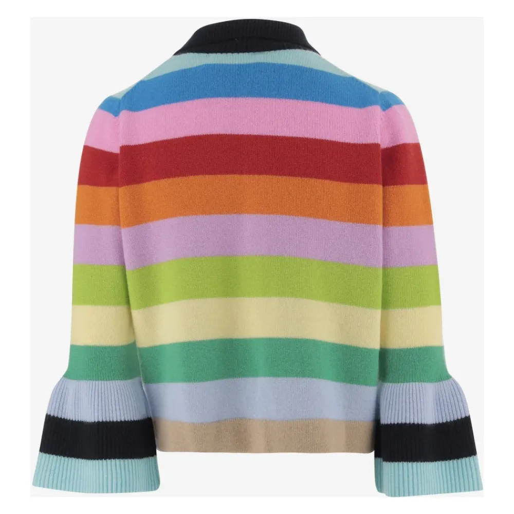 Striktrøjer & Sweatere<Allude Cashmere Cardigan Multifarvet