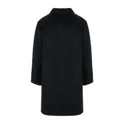 Frakker<Malo Cashmere Coat Sort