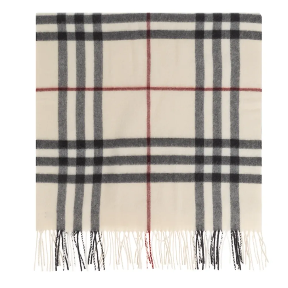 Tørklæder^Burberry Cashmere Scarf Beige