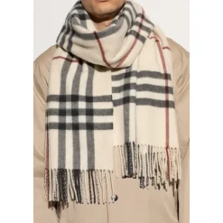 Tørklæder^Burberry Cashmere Scarf Beige