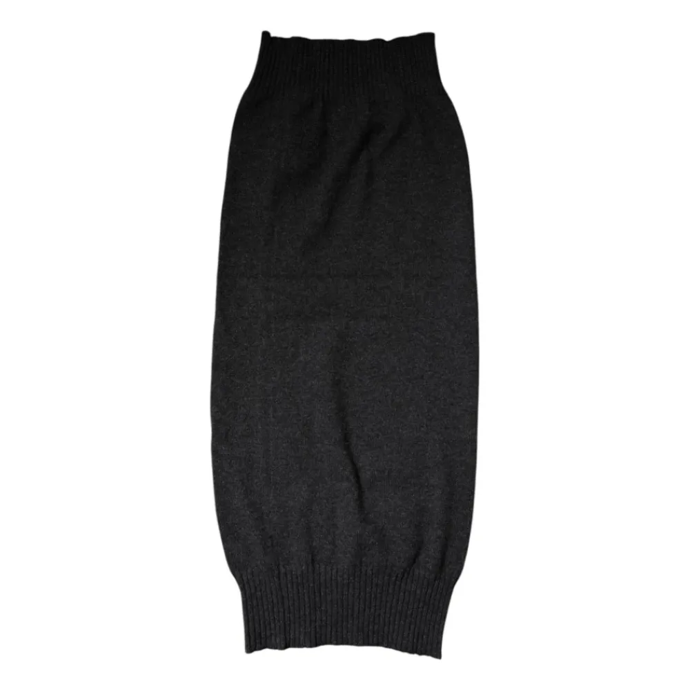 Halstørklæder Og Tørklæder^Dolce & Gabbana Cashmere Strikket Halsedisse Halstørklæde Sort