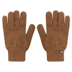 Handsker<Moorer Cashmere Strikket Handsker Brun