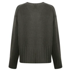 Striktrøjer & Sweatere<Allude Cashmere Striktrøje Grøn