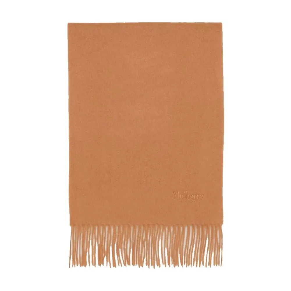 Halstørklæder Og Tørklæder^Mulberry Cashmere Tørklæde Beige