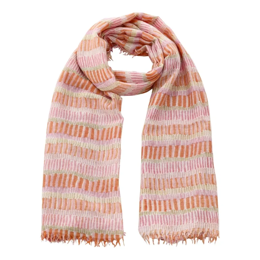 Tørklæder<Hemisphere Cashmere-silke tørklæde Multifarvet