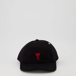 Huer, Kasketter & Hatte|Huer & Kasketter^Ami Paris Casquette Ami de Coeur Sort