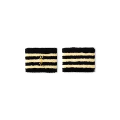 Smykker^Saint Laurent Cassandre YSL Logo Manchetter Sort