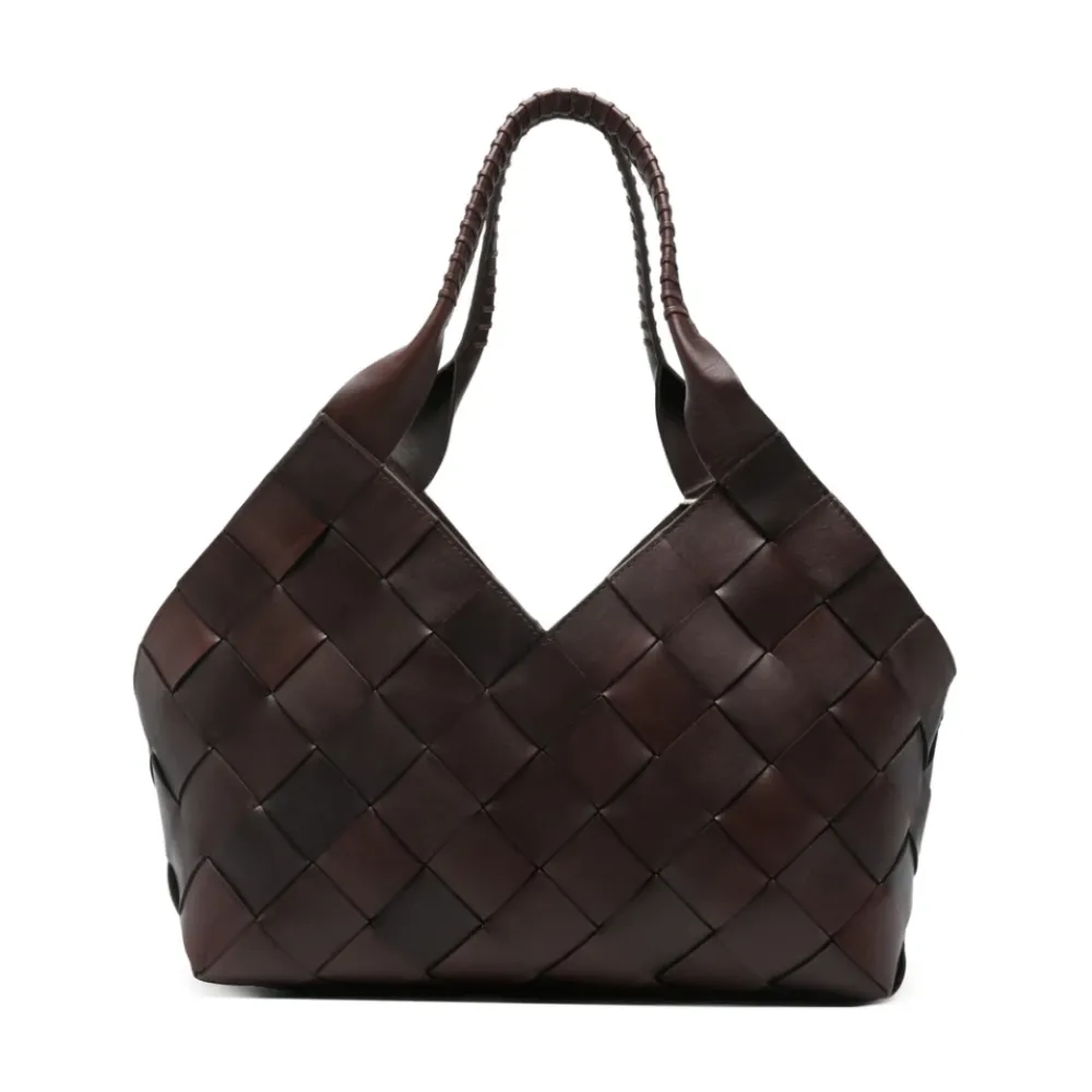 Indkøbstasker^Dragon Diffusion Castello Woven Bag Brun