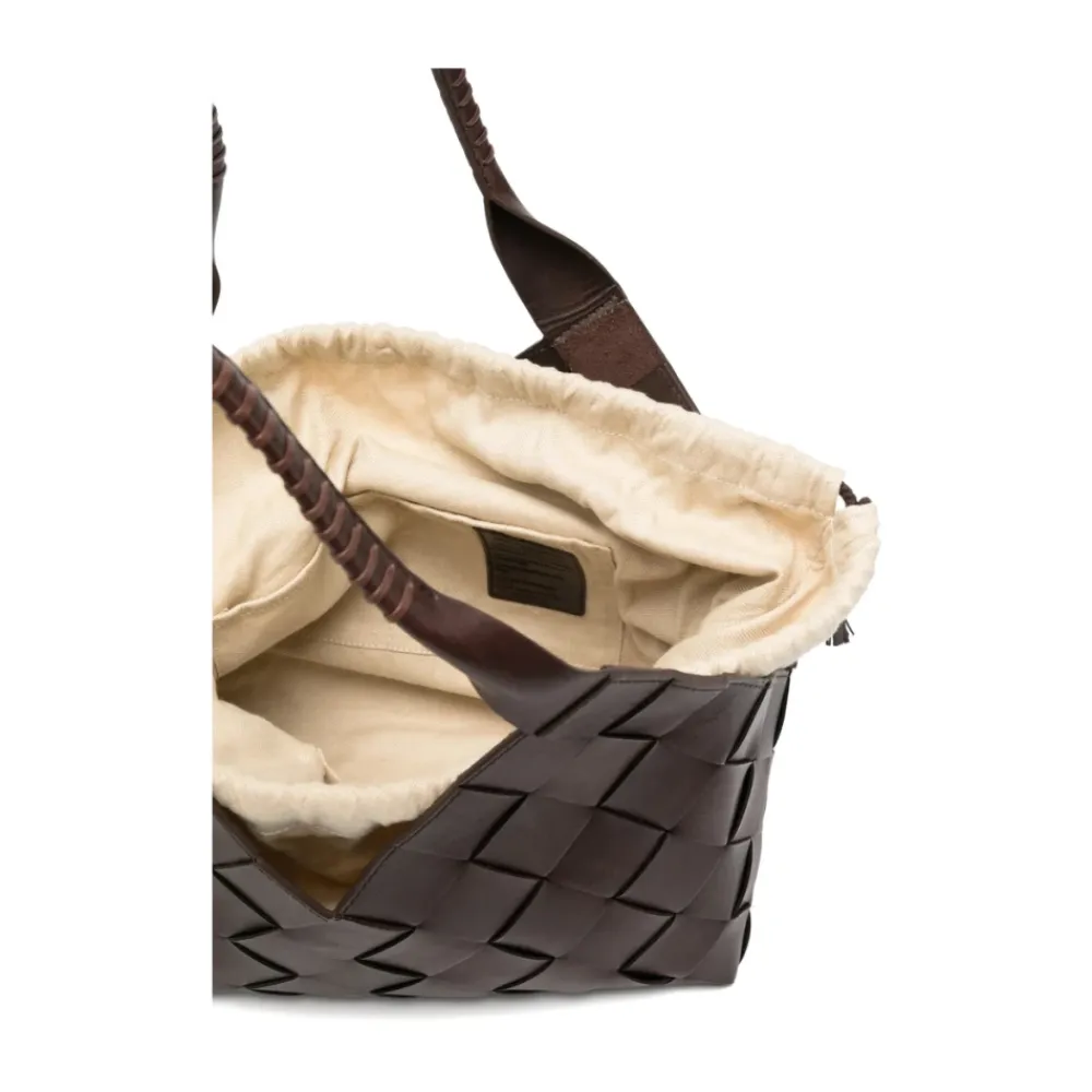 Indkøbstasker^Dragon Diffusion Castello Woven Bag Brun