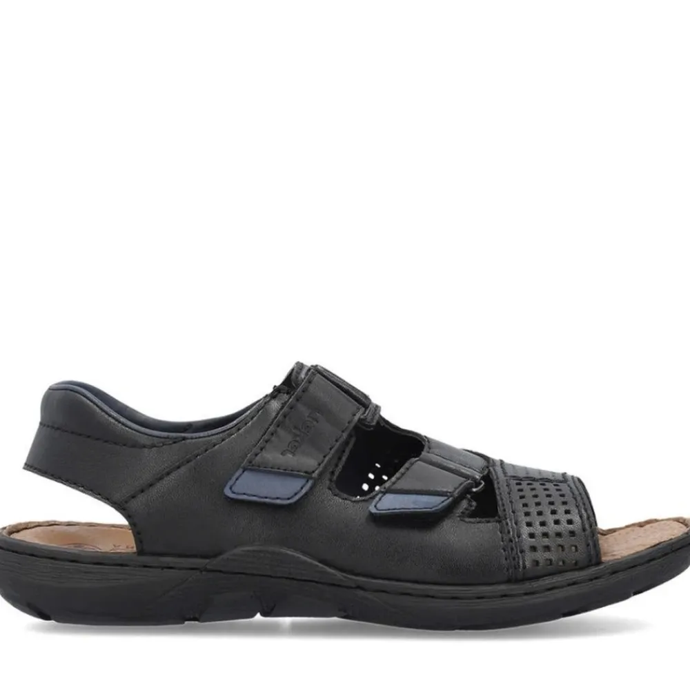 Sandaler^Rieker Casual Åbne Sandaler Sort