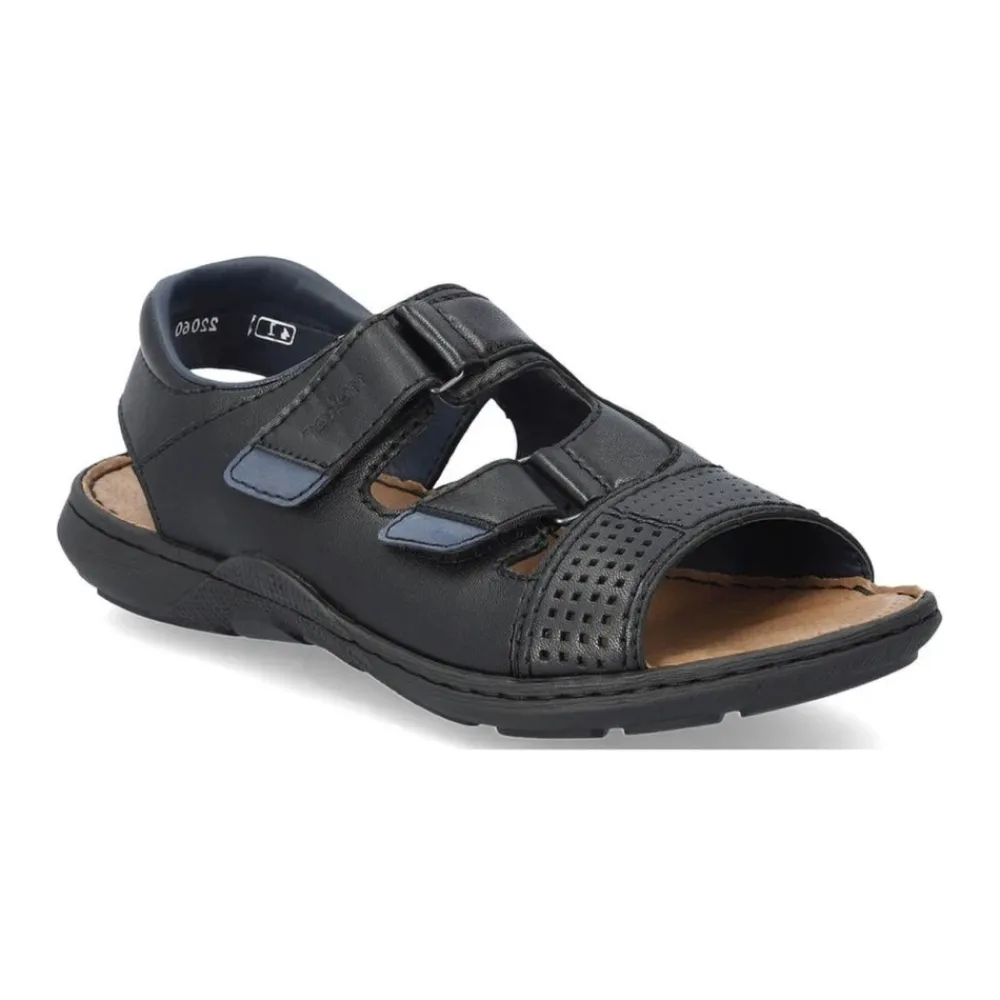Sandaler^Rieker Casual Åbne Sandaler Sort