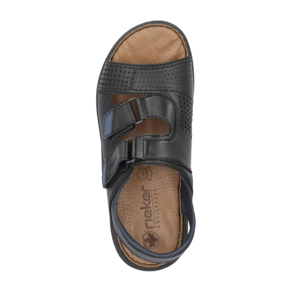 Sandaler^Rieker Casual Åbne Sandaler Sort