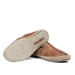 Loafers<Fluchos Casual Camel Læder Loafers Brun