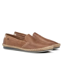 Loafers<Fluchos Casual Camel Læder Loafers Brun