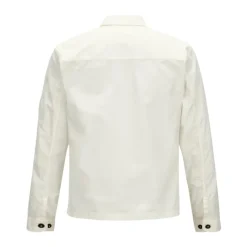 Skjorter<C.P. Company Casual skjorte med lynlås foran Hvid