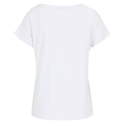 T-Shirts^Betty Barclay Casual Statement Shirt med U-båd Halsudskæring Hvid