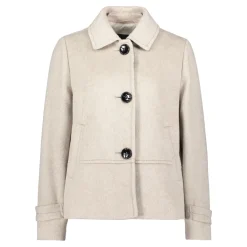 Jakker<Gil Bret Casual uldjakke med krave Beige