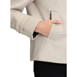 Jakker<Gil Bret Casual uldjakke med krave Beige